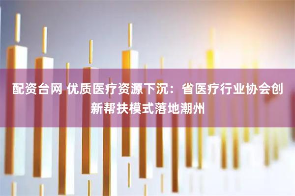 配资台网 优质医疗资源下沉：省医疗行业协会创新帮扶模式落地潮州